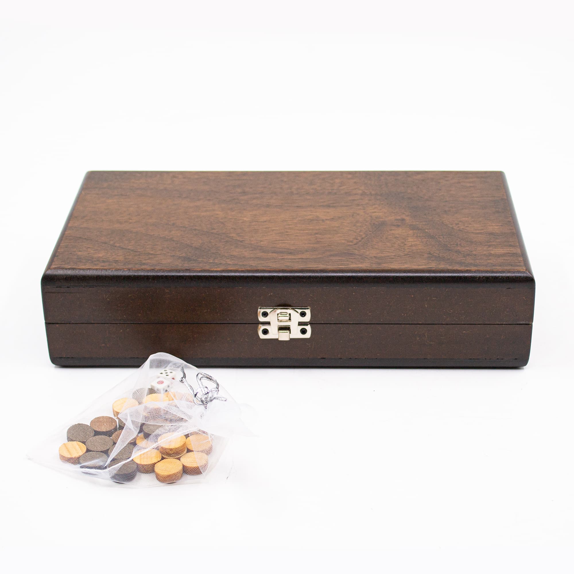 Kişiselleştirilmiş Ceviz Tavla Kişiselleştirme CT28 - Görsel 3