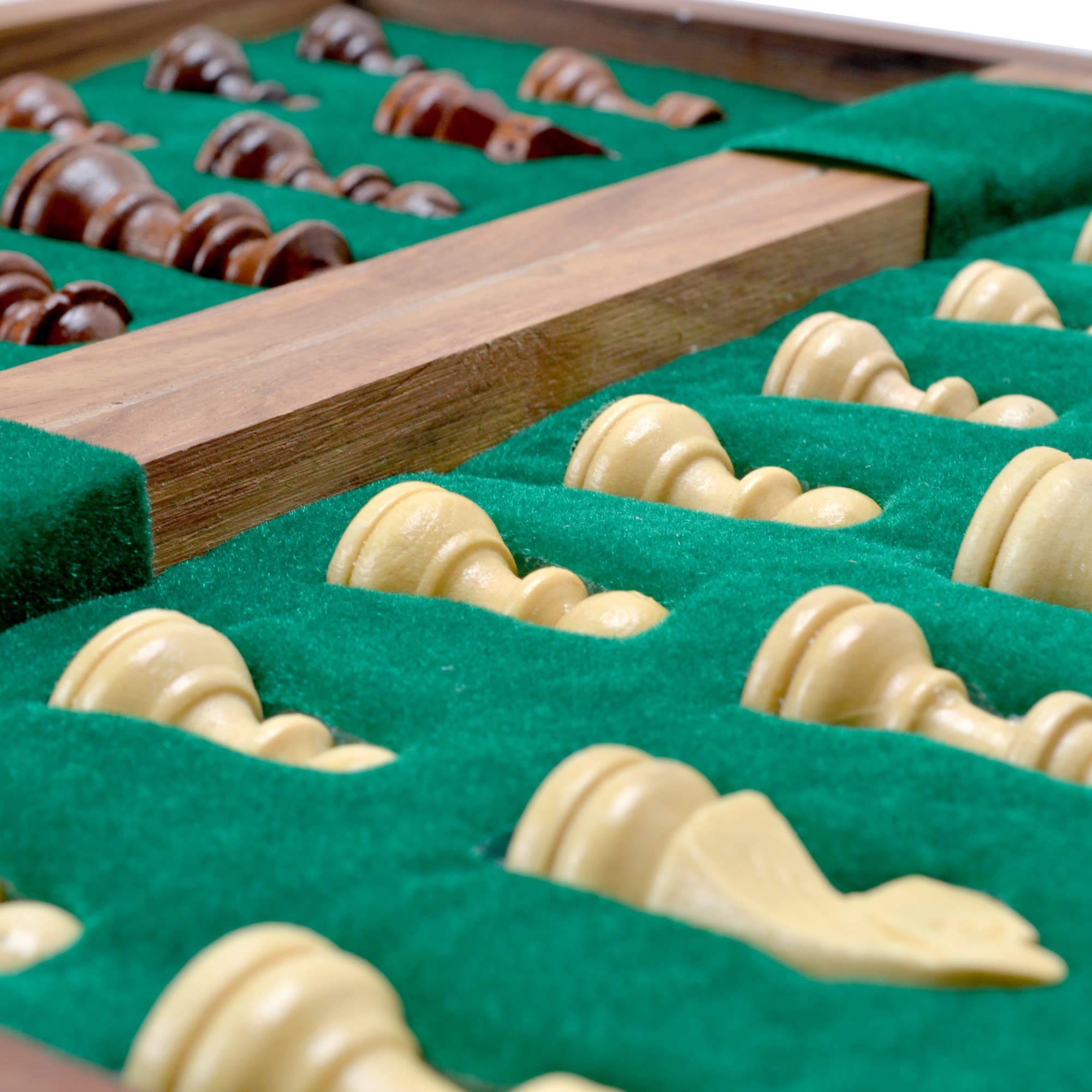 Magnetic Wooden Chess MG5 - Görsel 3