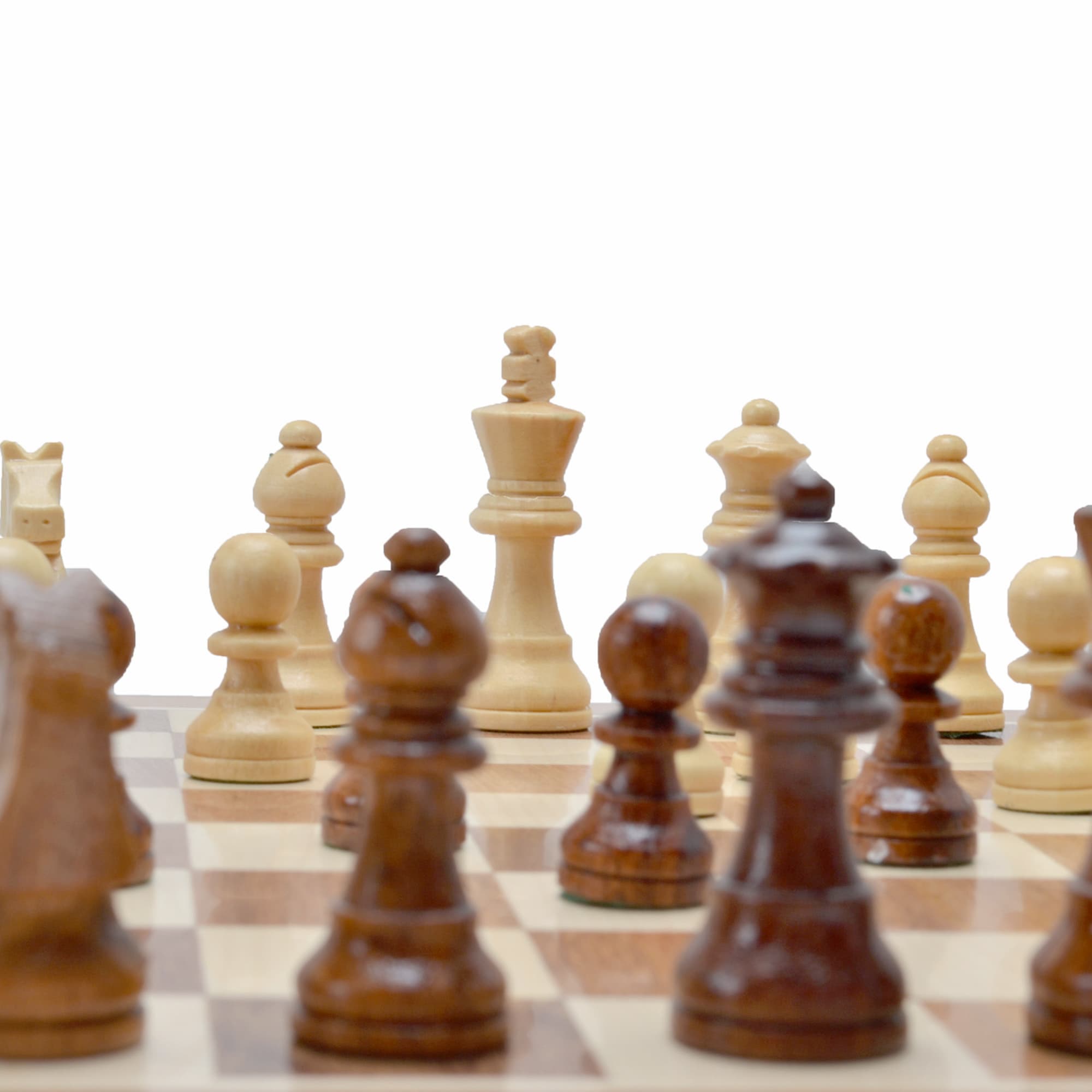 Magnetic Wooden Chess MG5 - Küçük Görsel 4