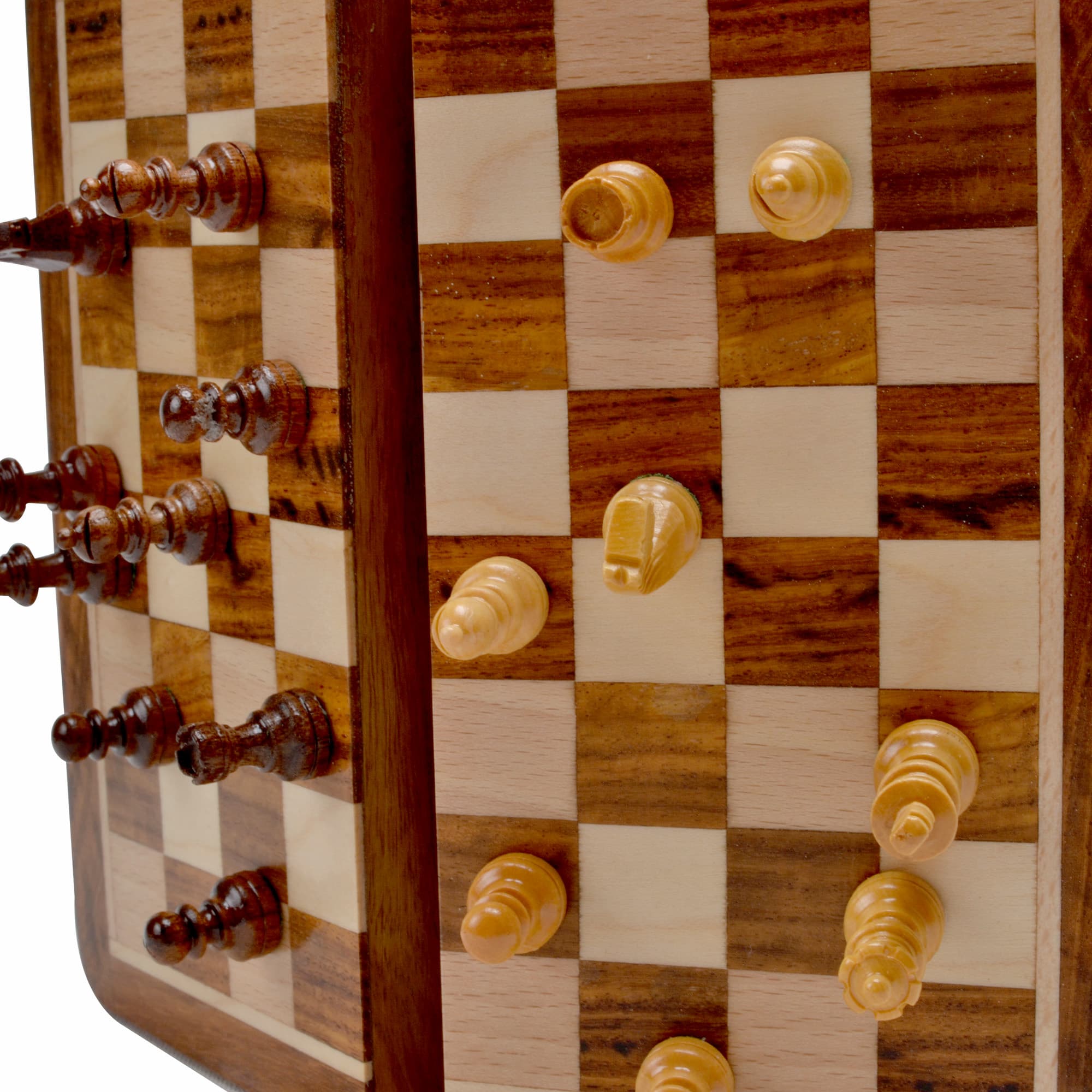 Magnetic Wooden Chess MG5 - Küçük Görsel 11