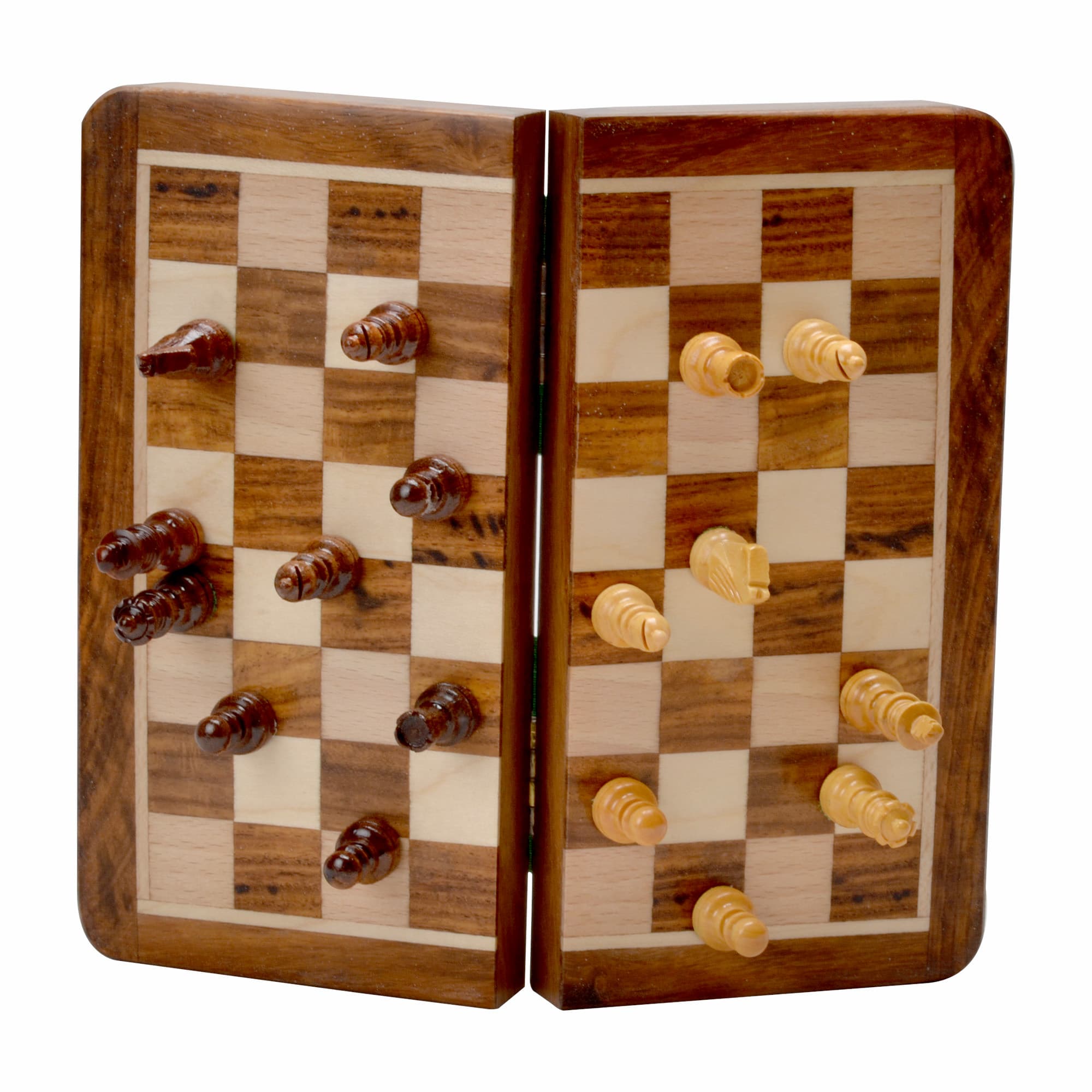 Magnetic Wooden Chess MG5 - Küçük Görsel 9