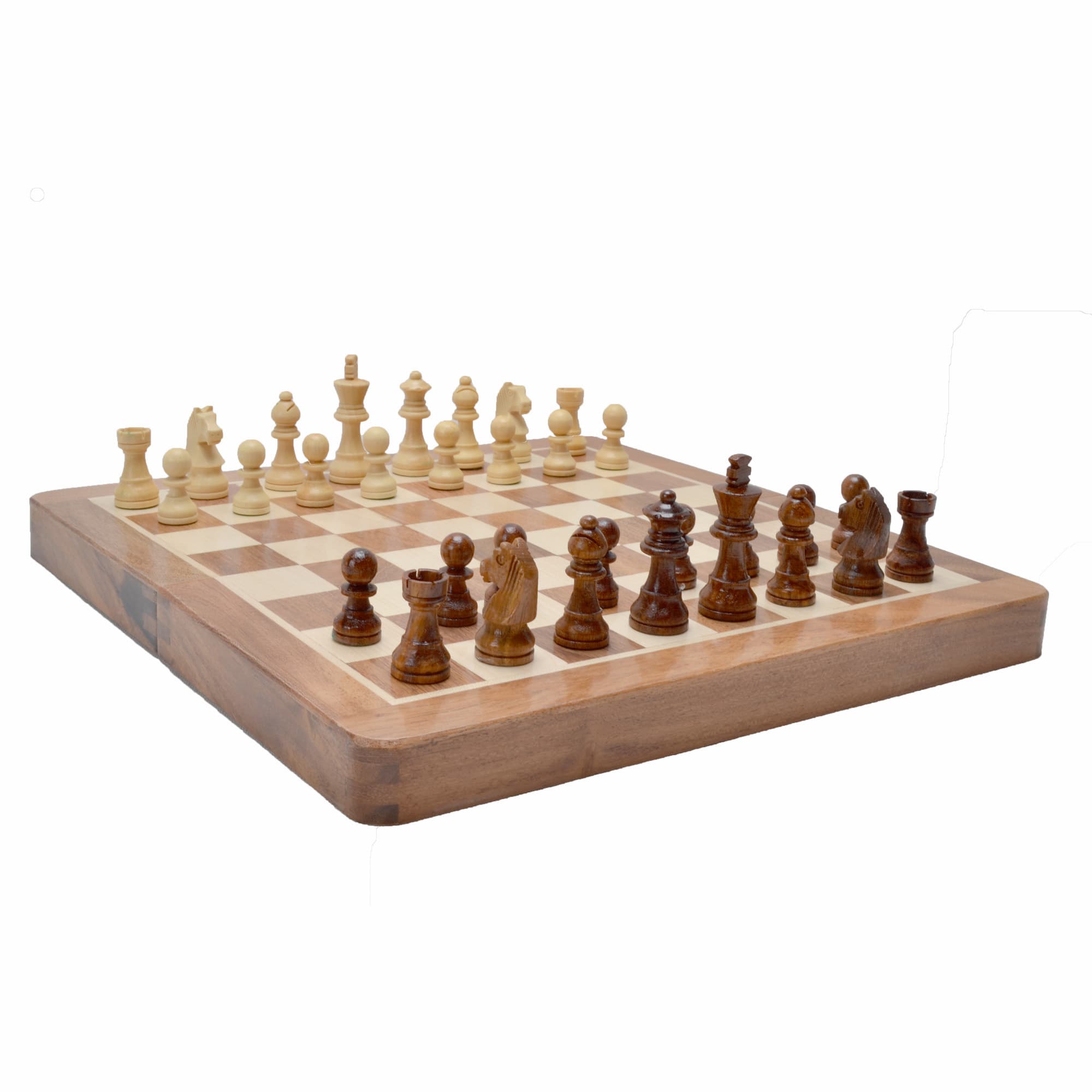 Magnetic Wooden Chess MG5 - Küçük Görsel 6