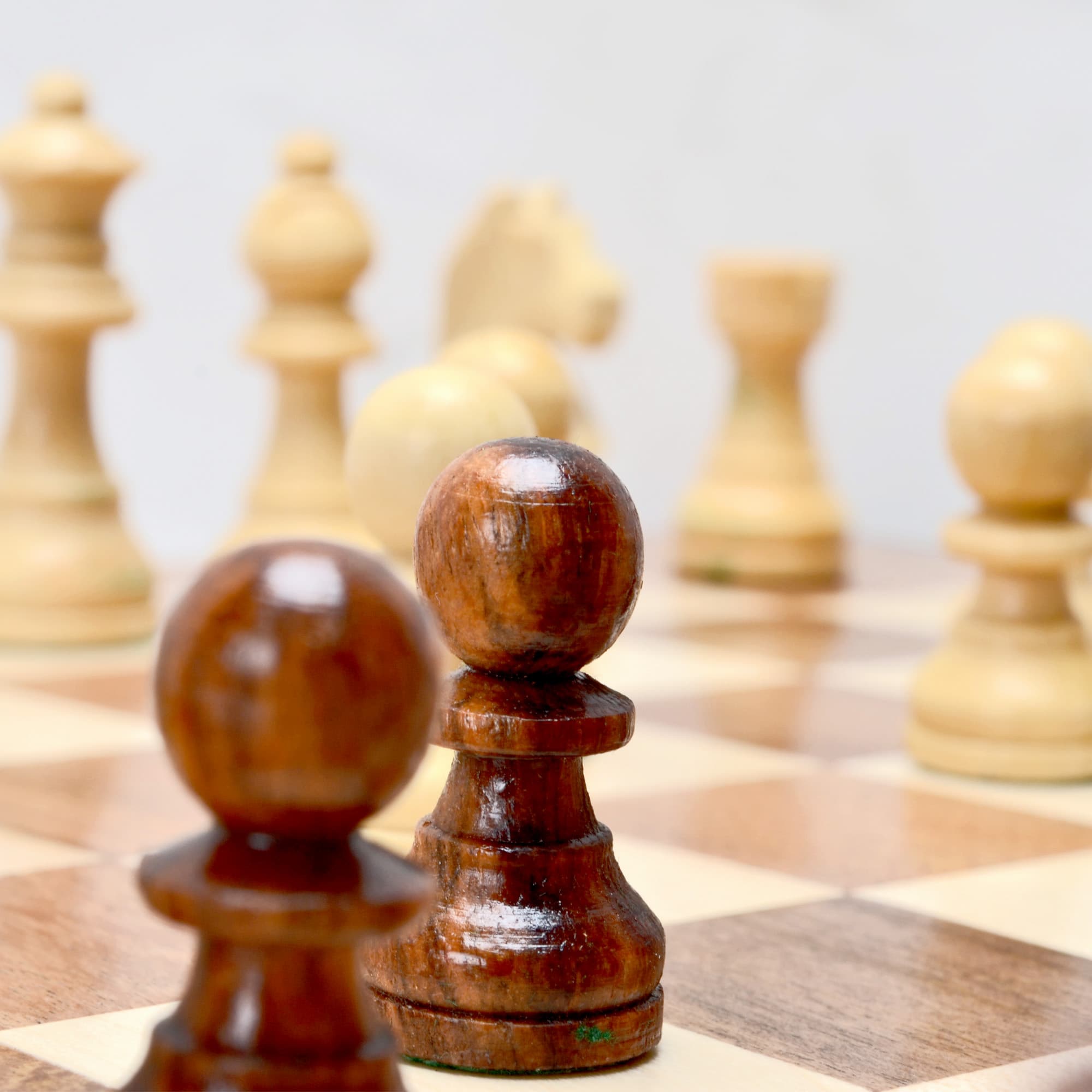 Magnetic Wooden Chess MG5 - Küçük Görsel 5