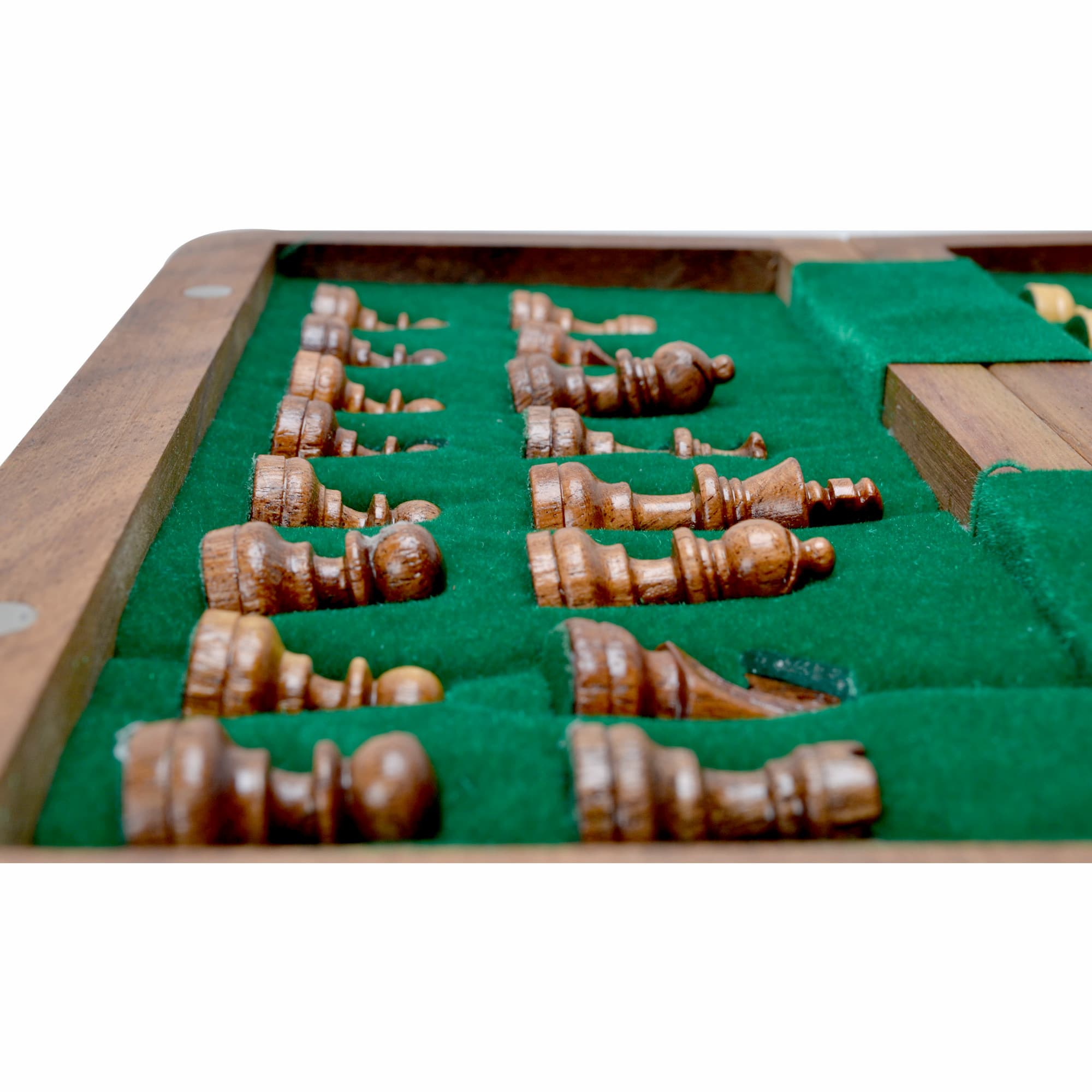 Magnetic Wooden Chess MG5 - Görsel 2