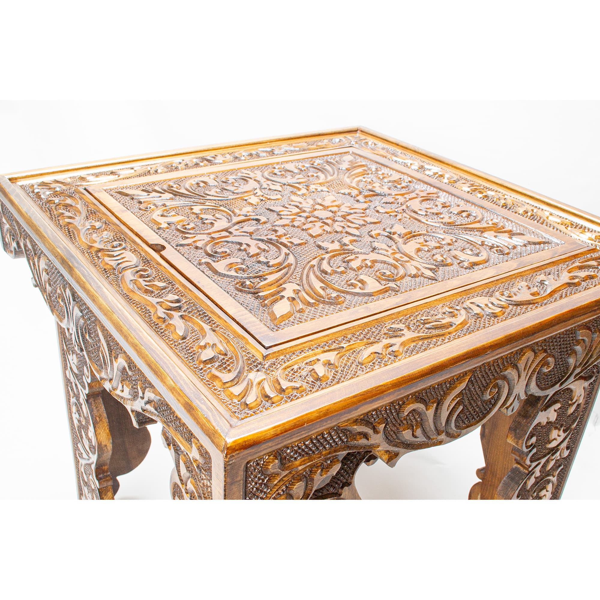 Arada Chess Backgammon Coffee Table MRMAS54 - Küçük Görsel 6