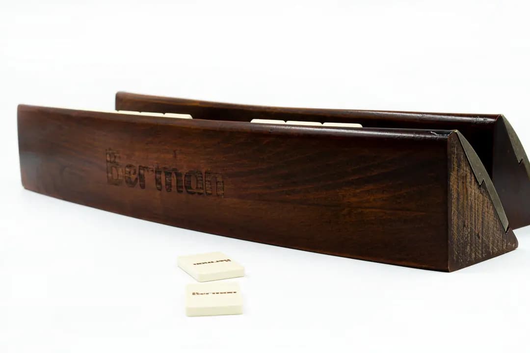 Oval Ahşap Okey Tavla OVLOK50-4- - Görsel 3