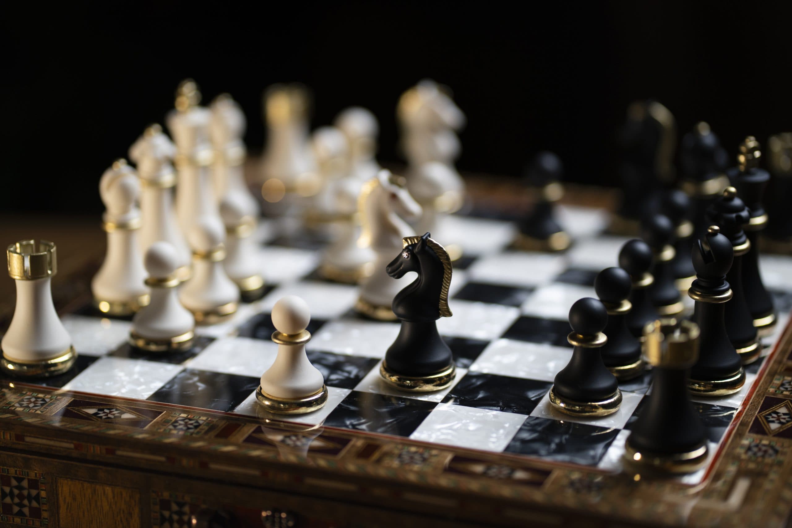 Luxury Chess Set Storage SCP38S - Küçük Görsel 17