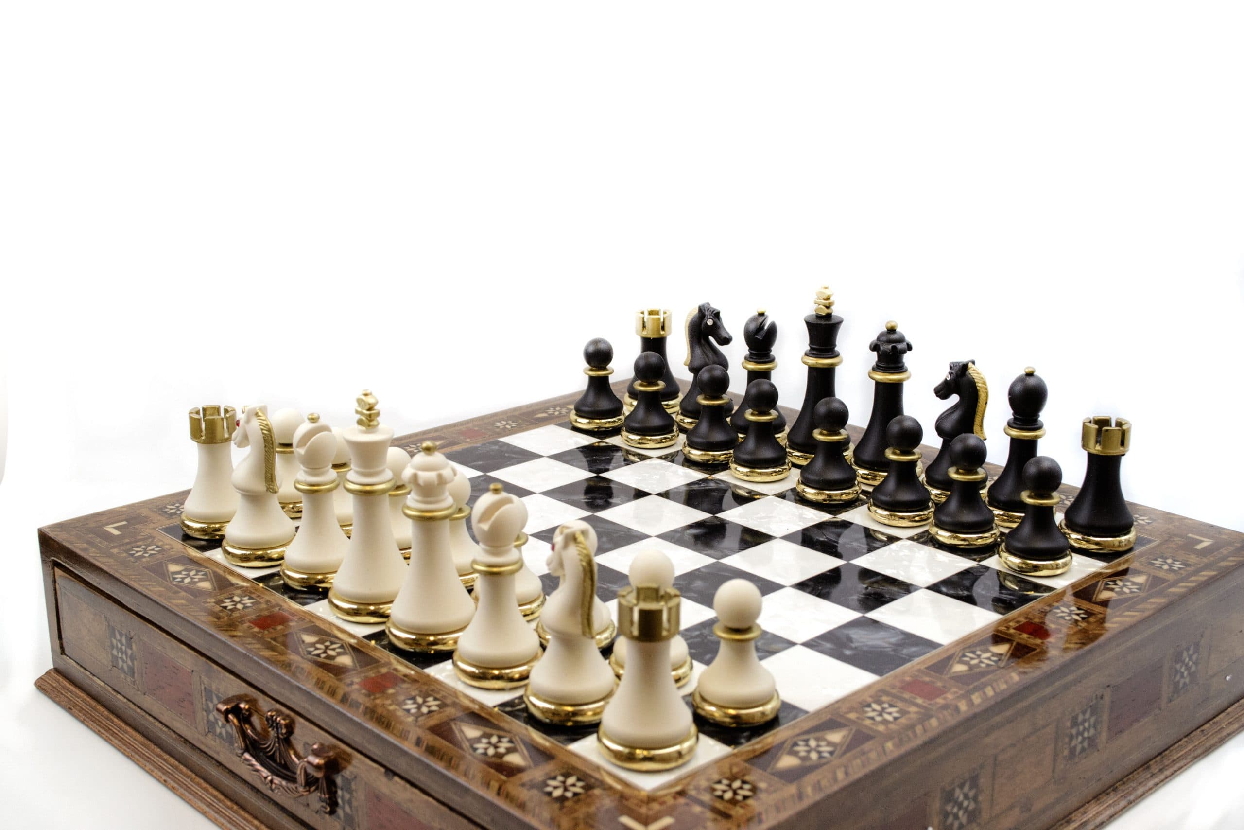 Luxury Chess Set Storage SCP38S - Küçük Görsel 7