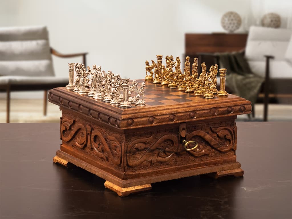 Ahşap ve Metal Satranç Takımı Rehberi: En Şık Dekoratif Seçimler