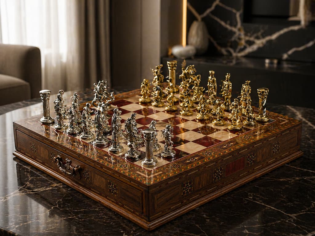 Tarihi Satranç Takımları: Geçmişin Destansı Hikayeleri Masanızda